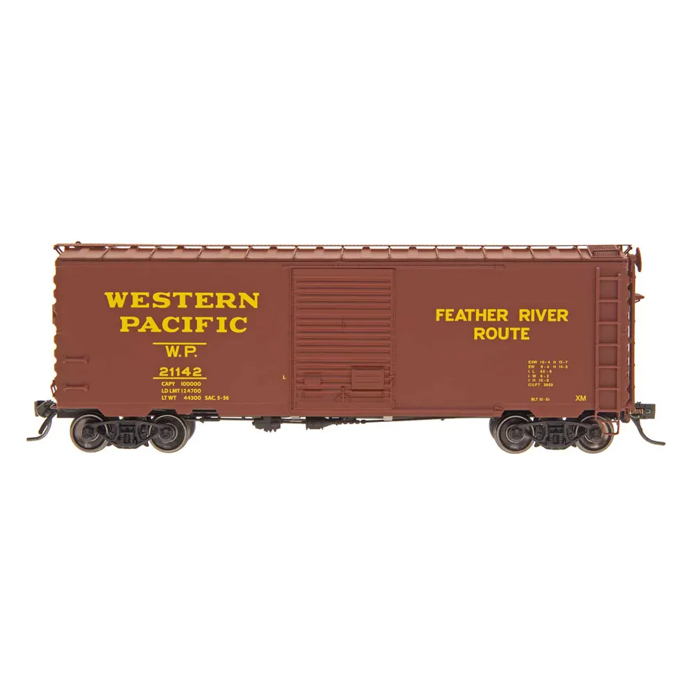 Intermountain HO 40' PS-1 Box Car Western Pacific
