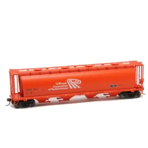 Intermountain HO NSC 4550 Cylindrical Hopper Round Hatch Potash Corporation of Saskatchewan "Offset Logo"