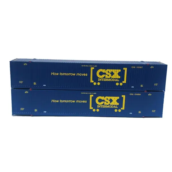 Jacksonville Terminal N 53' 8-55-8 Corrugated Container CSX "Boxcar"