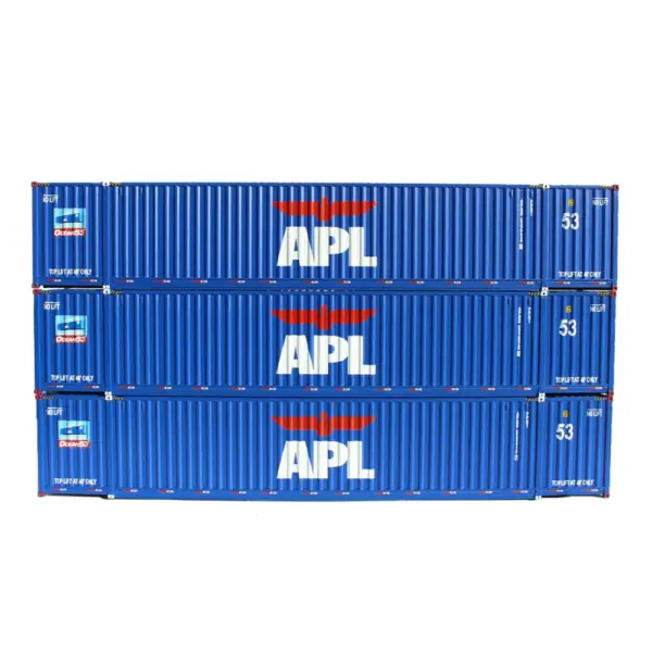 Jacksonville Terminal HO 53' Ocean Container APL "No Lift" 3 Pack - Image 2