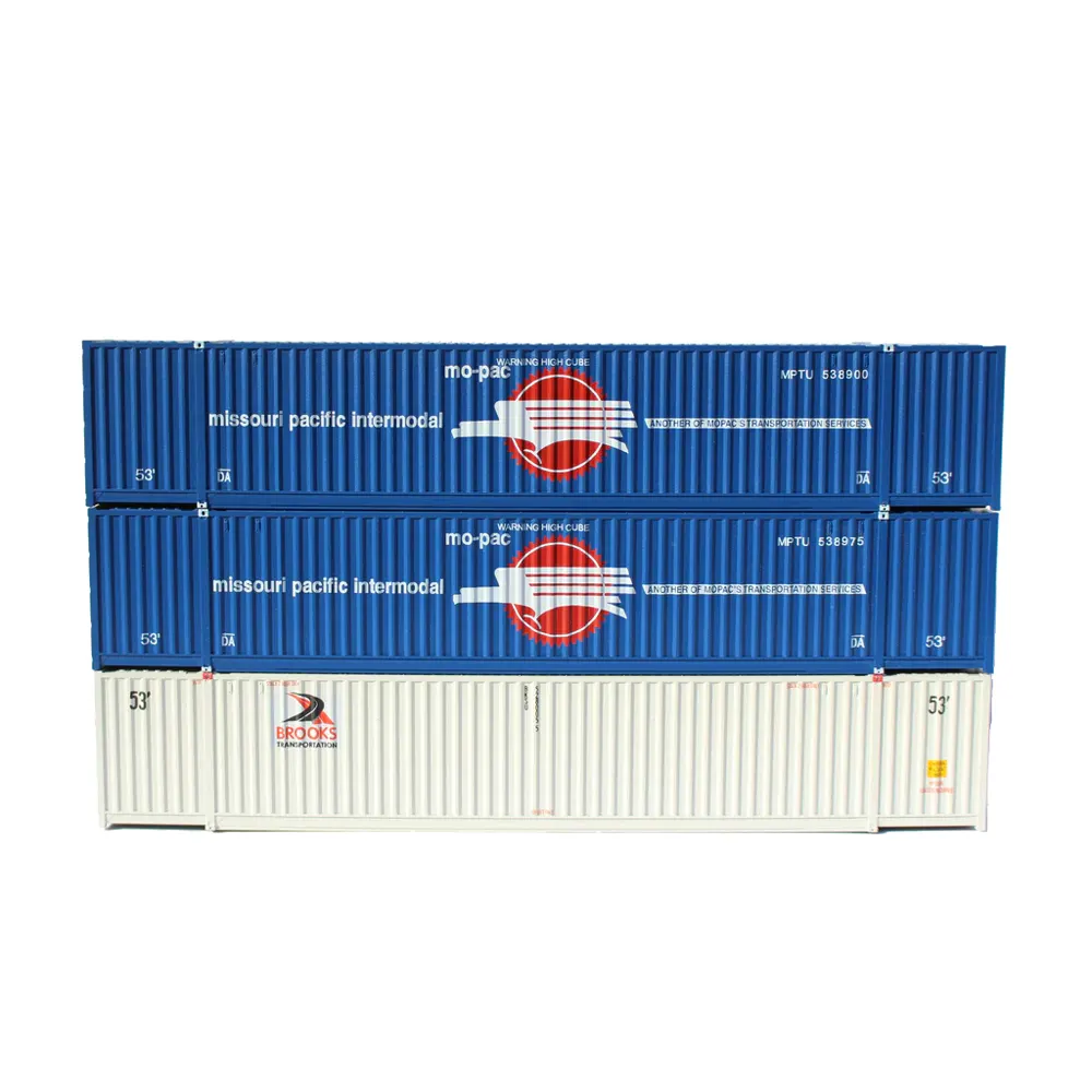 Jacksonville Terminal HO 53' Ocean Container Missouri Pacific & Brook