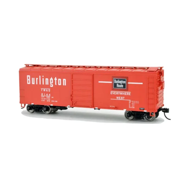 Bowser HO 40' Single Door Box Car Chicago Burlington & Quincy