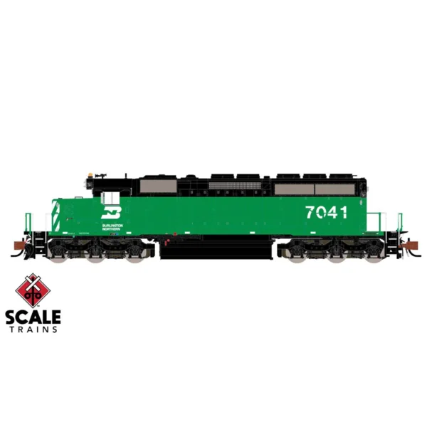 Scale Trains N Rivet Counter SD40-2 Burlington Northern w/ DCC & Sound - Image 2