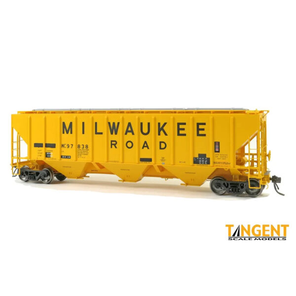 Tangent HO PS-2 4427 "High Side" Covered Hopper Wisconsin Central "Ex-MILW, Patch 1987"