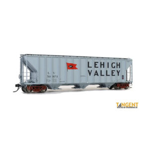Tangent HO PC Samuel Rea Shops 4600 Covered Hopper Lehigh Valley "As Delivered 1968"