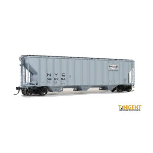 Tangent HO GA 4700 Covered Hopper New York Central "946H As Delivered Gray"