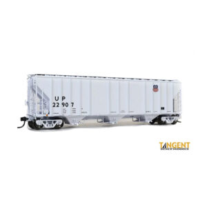 Tangent HO GA 4700 Covered Hopper Union Pacific "Gray repaint 1989"