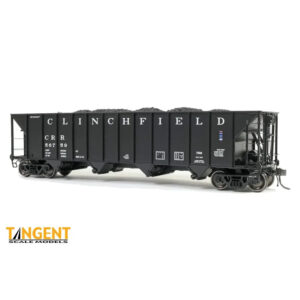 Tangent HO Bethlehem 3350cf Quad Coal Hopper Clinchfield "FH18 As Delivered 1974"