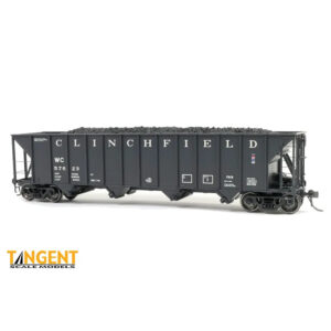 Tangent HO Bethlehem 3350cf Quad Coal Hopper Wisconsin Central "ex CRR, FH19, Patch 1992+ Version 1"