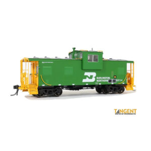 Tangent HO ICC Wide Vision Caboose Burlington Northern "1981+, No RB, No Windows w/ FRA Light"