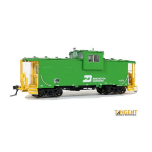 Tangent HO ICC Wide Vision Caboose Burlington Northern "WFE Rebuild 1990 w/ FRA Light"