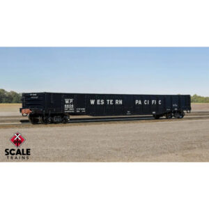 Scale Trains HO Kit Classic 52' 6" 70-Ton Mill Gondola Western Pacific