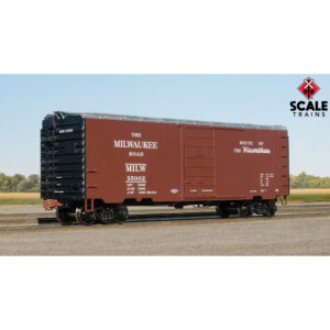 Scale Trains HO Kit Classic 40' PS Box Car Milwaukee Road