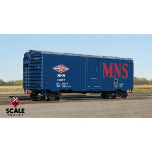 Scale Trains HO Kit Classic 40' PS Box Car Minneapolis Northfield & Southern