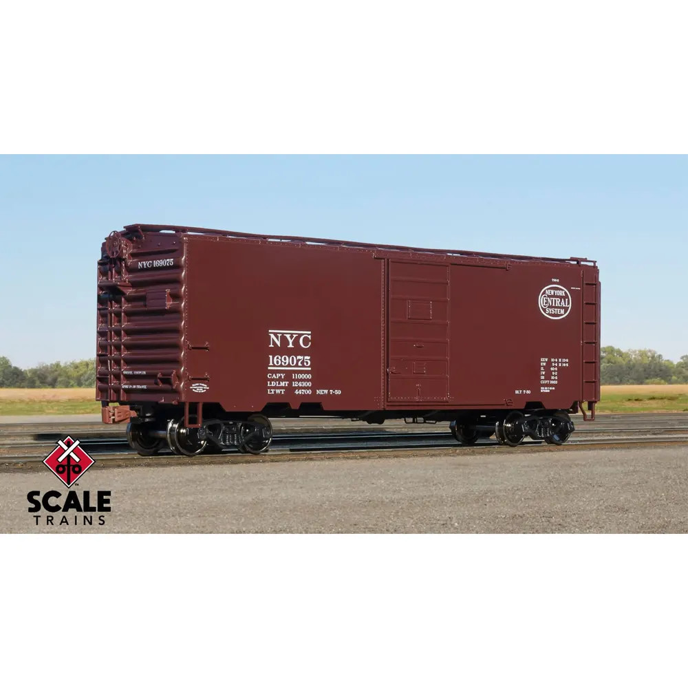 Scale Trains HO Kit Classic 40' PS Box Car New York Central