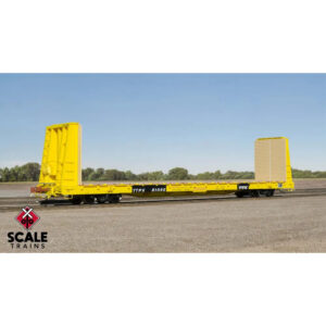 Scale Trains HO Rivet Counter F68AH Bulkhead Flat Car Trailer Train "Speed Logo"