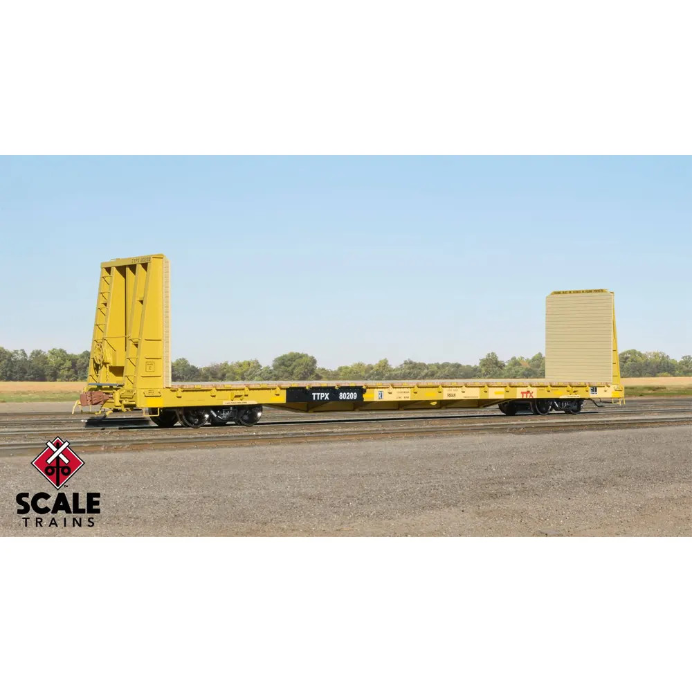 thumbnail interactive-video image 1 of HO Scale Model Power Mason Dixon Trailer On Southern Flat Car - #8365 Rolling Stock 1 of 6