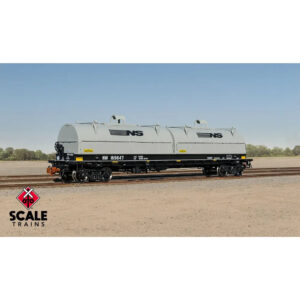 Scale Trains HO Rivet Counter Thrall 48' 2-Hood Coil Car Norfolk Southern "NW, Gray Hoods"