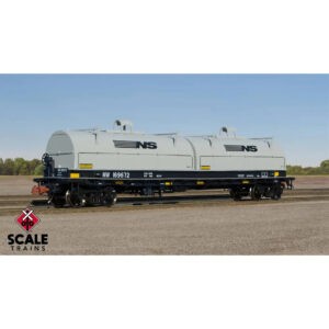 Scale Trains HO Rivet Counter Thrall 48' 2-Hood Coil Car Norfolk Southern "NW, Mismatched Hoods"