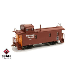 Scale Trains HO Kit Classic Steel Cupola Caboose Southern Pacific "Orange Ends"