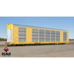 Scale Trains HO Rivet Counter Gunderson Multi-Max Autorack Trailer Train "Yellow TTGX"