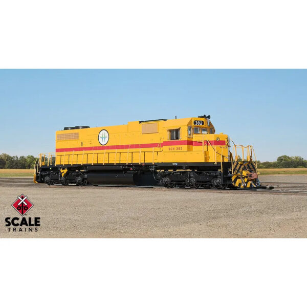Scale Trains HO Rivet Counter SD38-2 British Columbia Hydro "As Delivered" w/ DCC & Sound