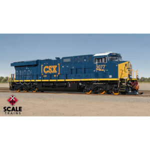 Scale Trains HO Rivet Counter ES44AH CSX "Boxcar" w/ DCC & Sound