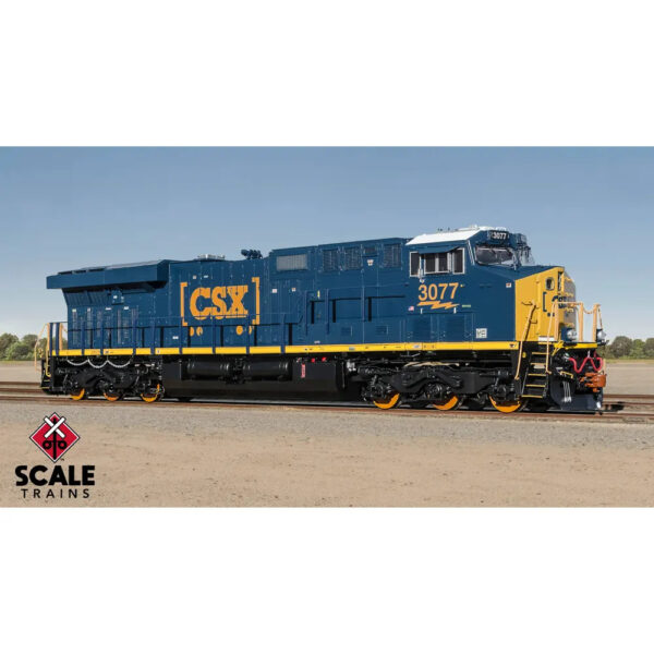 Scale Trains HO Rivet Counter ES44AH CSX "Boxcar" w/ DCC & Sound
