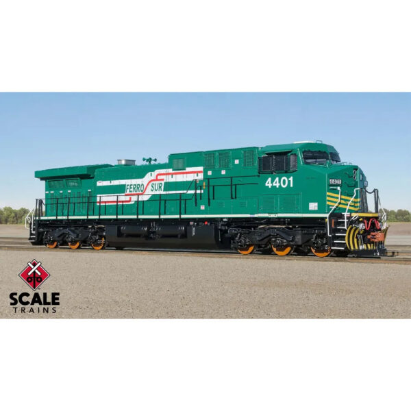 Scale Trains HO Rivet Counter AC4400CW Ferrosur w/ DCC & Sound