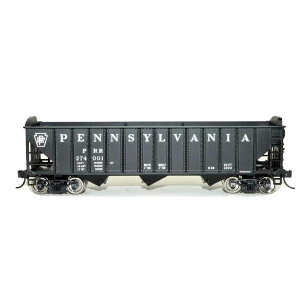 Bowser HO 70 Ton 12 Panel 3 Bay Hopper Pennsylvania "Peaked Ends, Blt. 7-58" #274001