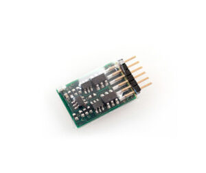 Soundtraxx - 851001 - DCC Mobile Decoder Model MC1Z102P6, 2 Function DCC Decoder, 6 Pin Plug & Play