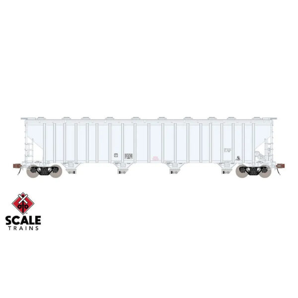 Scale Trains HO Rivet Counter PS 5820 Covered Hopper Data Only "Early Body, Clerestory Roof"