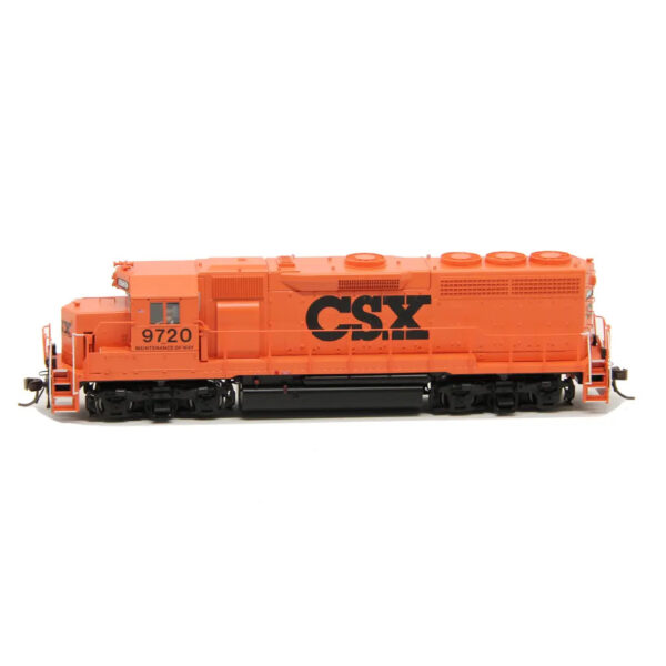 Atlas HO GP40 CSX "MOW Orange" w/ Ditch Lights, DCC & Sound