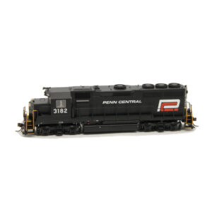 Atlas HO GP40 Penn Central "Red C" w/ DCC & Sound