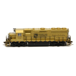 Atlas HO GP40 Operation Lifesaver "50th Anniversary" w/ Ditch Lights, DCC & Sound #50