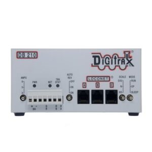Digitrax - DB210 - Single 3/5/8 Amp AutoReversing DCC Booster
