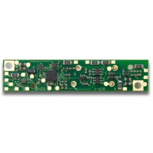 Digitrax - DN166I1A - N DCC Decoder, Intermountain FT A units w/ Motor Contact "shoes", 6-Function, 1.5 Amp