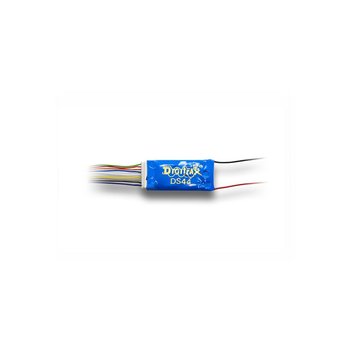Digitrax - DS44 - DCC Stationary Decoder, 4 Slow Motion Turnouts