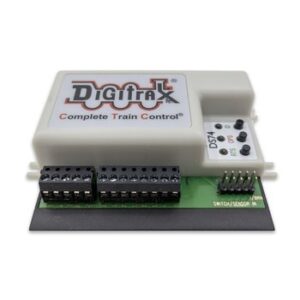 Digitrax - DS74 - DCC Stationary Decoder, 4 Turnouts (Solenoid or Slow-Motion)