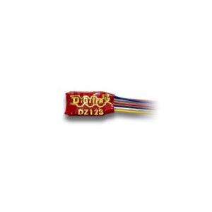 Digitrax - DZ123 - Z DCC Decoder, Wired, 2-Function, 1 Amp