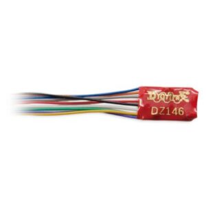 Digitrax - DZ146 - Z / N / HO DCC Decoder, Wired, 4-Function, 1 Amp