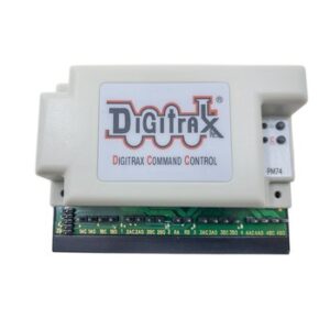 Digitrax - PM74 - Power Manager with Occupancy and Transponding Detection for 4 Sub-Districts