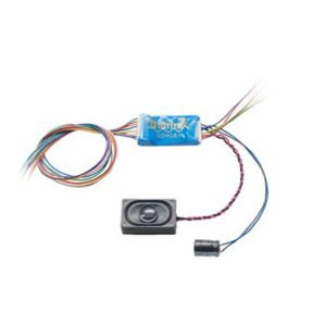 Digitrax - SDH167D - HO Sound Decoder with SoundFX Digitrax Easy Connedt 9 Pin Harness - Series 7