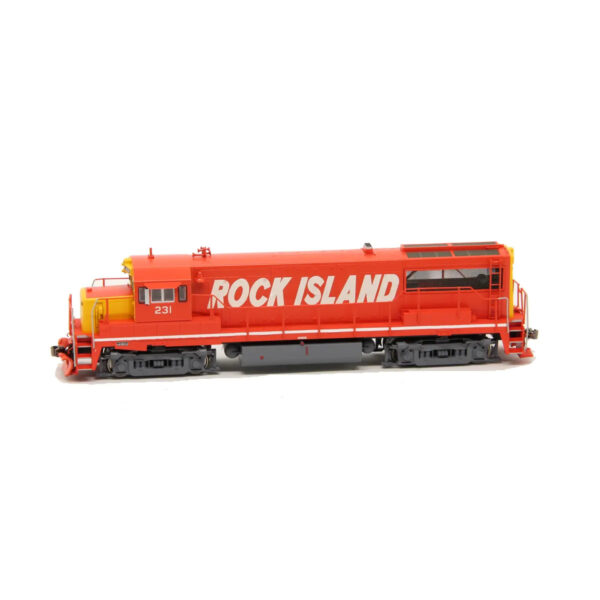 Bowser HO U25B Rock Island "Red & Yellow"