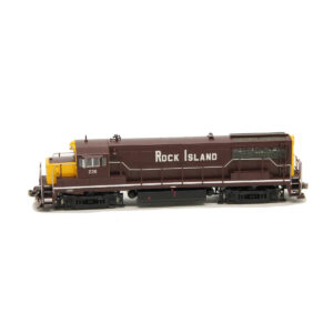 Bowser HO U25B Rock Island "Maroon"