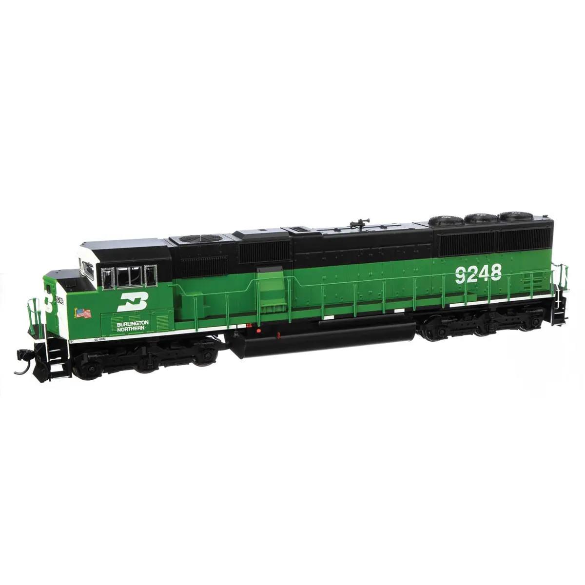 Walthers Mainline HO SD60M 3 Window Burlington Northern w DCC Sound Spring Creek Model Trains