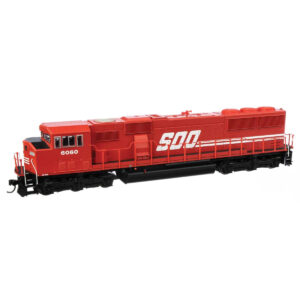 Walthers Mainline HO SD60M 3 Window Soo Line w/ DCC & Sound