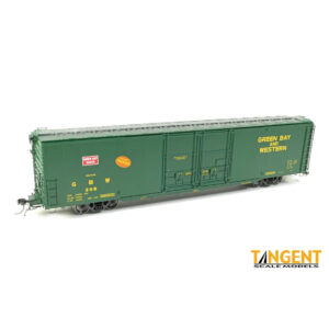 Tangent HO 60' Greenville Double Door Box Car Green Bay & Western