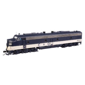 Walthers Proto HO E8A Chesapeake & Ohio "Blue & Silver" w/ DCC & Sound