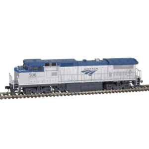 Atlas N B32-8HW Amtrak "Phase V, White Sill" w/ Ditch Lights & Speaker
